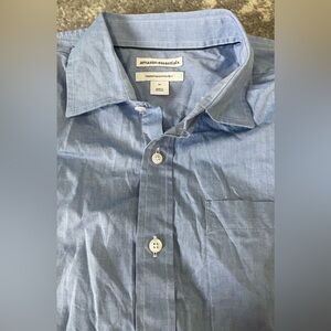 Solid Blue Button Down Shirt